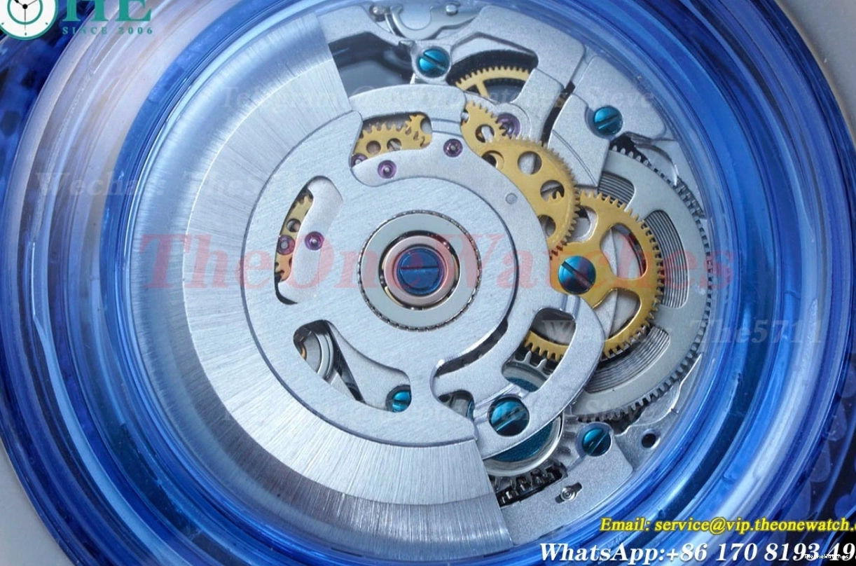 40MM Submariner Skeleton RU Dial F8F Acrylic A2824 Date No 1213